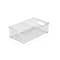 Simplify Medium Vertical Stripe Clear Organizer